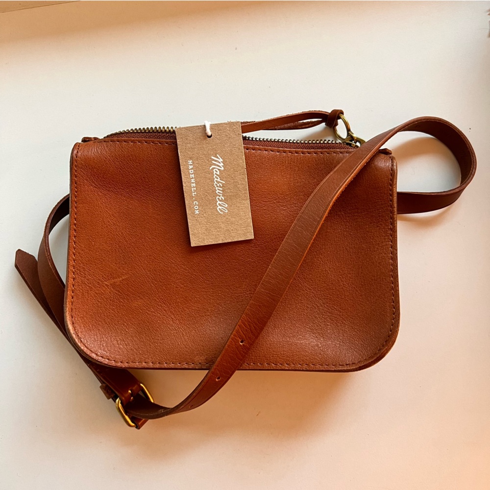Madewell Brown Leather Belt Bag